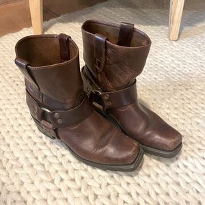 Vintage engineer boots